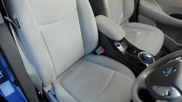 Nissan Leaf front seats