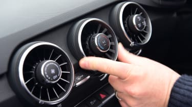 Audi TT Roadster Final Edition - dashboard vents