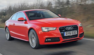 Audi A5 Coupe front tracking