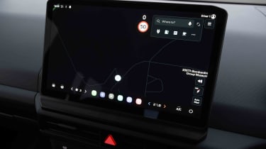 Kia PV5 - navigation screen