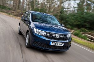 Dacia Sandero facelift - front action