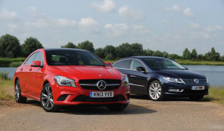 Mercedes CLA 220 CDI Sport vs Volkswagen CC GT 2.0 TDI