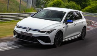 Volkswagen Golf R 20 Years - cornering at Nurburgring