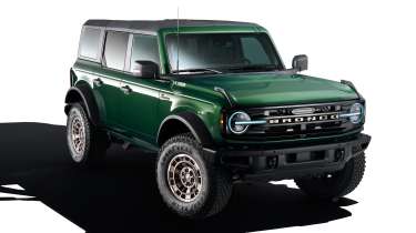 Ford Custom Garage Packages Sinister Bronze Ford Bronco - front 3/4