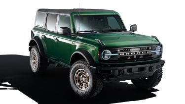 Ford Custom Garage Packages Sinister Bronze Ford Bronco - front 3/4