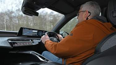 Peugeot E-3008 GT - long termer Chris Rosamond driving