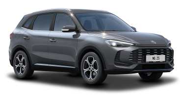 MG ZS configurator front 3/4 - grey