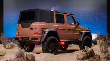 New Brabus XL 800 Cabrio - rear 3/4 roof up