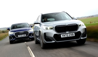 BMW X1 and Audi Q3 - front tracking