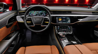 Audi A8 facelift - dash
