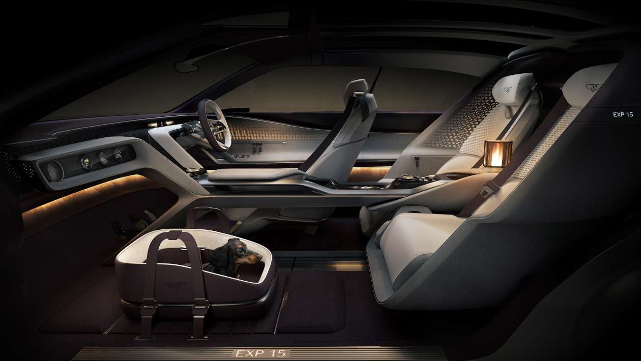 Концепция Bentley EXP 15 - сиденья
