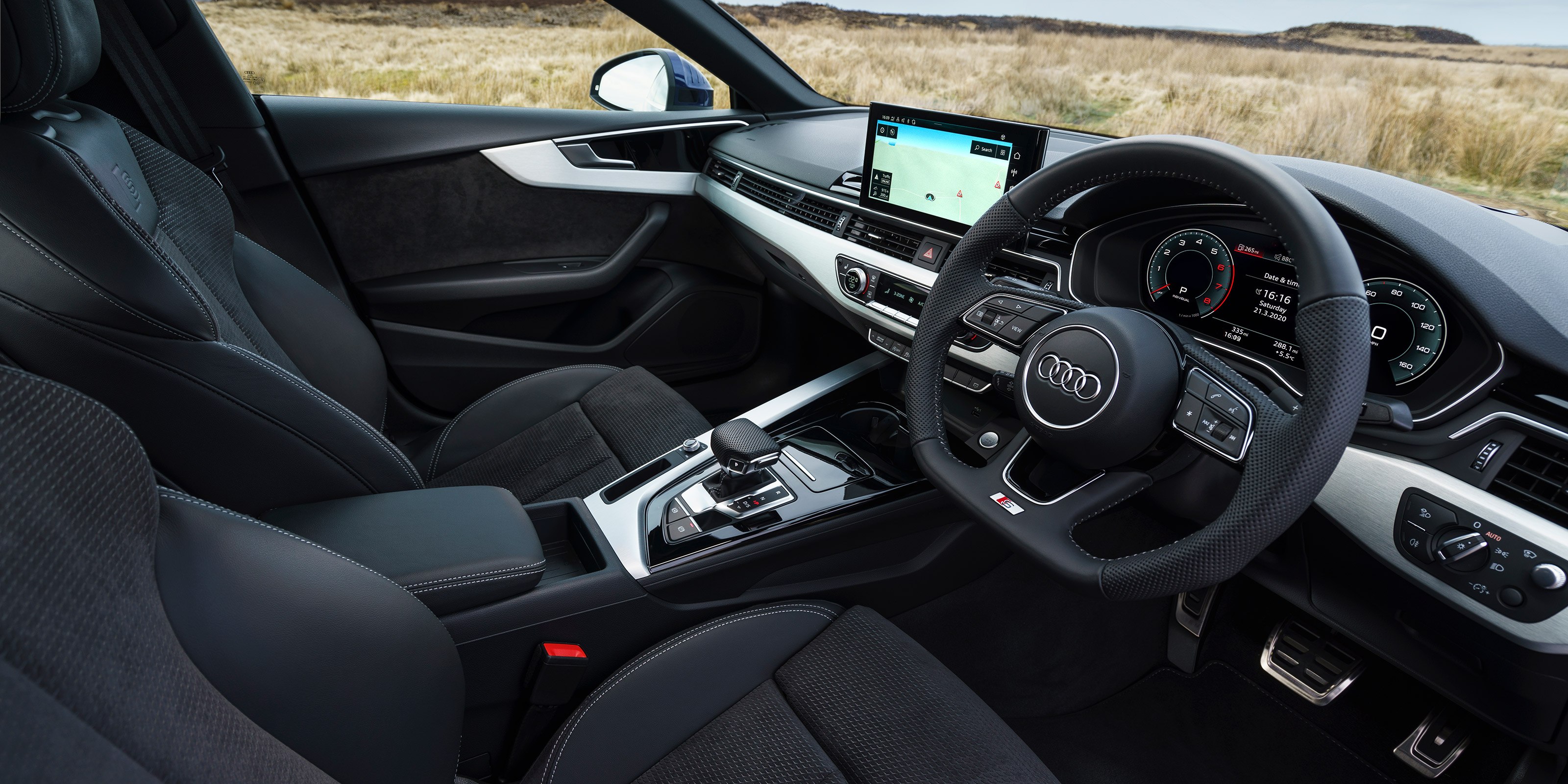 Audi A5 Interior Satnav Dashboard Options Auto Express