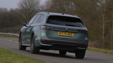 New Volkswagen Passat Estate - rear cornering 