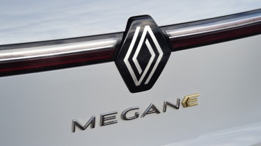 Renault Megane E-Tech - rear badge