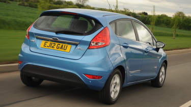 Ford Fiesta ECOnetic rear tracking