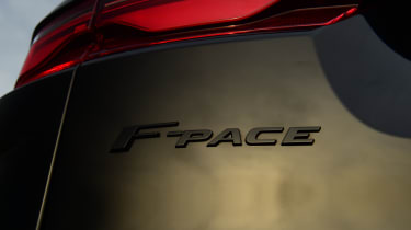 Jaguar F-Pace SVR - rear &#039;F-Pace&#039; badge