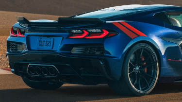 Chevrolet Corvette Grand Sport - rear lights and exhaust