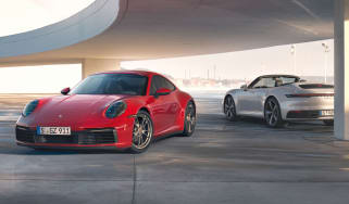 Porsche 911 Carrera 4 - Coupe and Cabriolet static