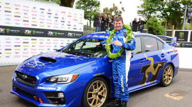 Mark Higgins and the Isle of Man TT lap-record breaking Subaru WRX STI