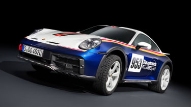 Porsche 911 Dakar - front static