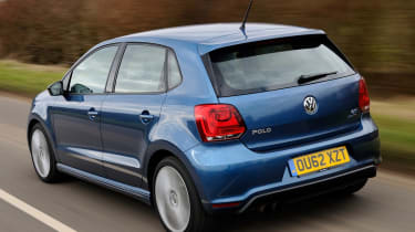 Volkswagen Polo BlueGT rear tracking