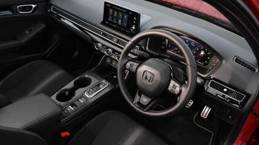 Honda Civic facelift - dash
