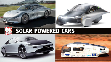 Solar powered cars