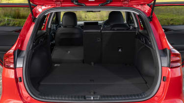 Kia Ceed Sportswagon boot seats partially folded