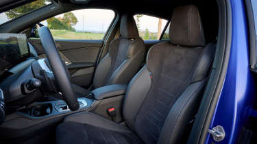 BMW 1 Series 2024 facelift - front seats