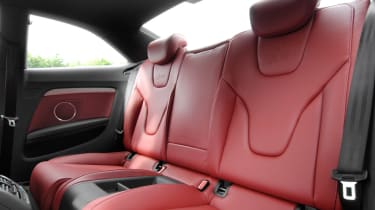 Audi S5 rear seats