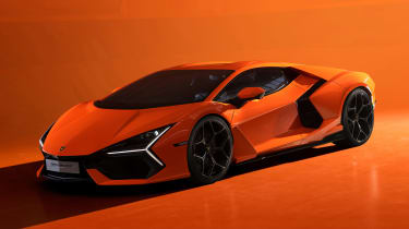 Lamborghini Revuelto - front/side studio