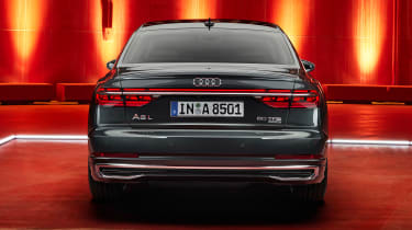 Audi A8 facelift - full rear