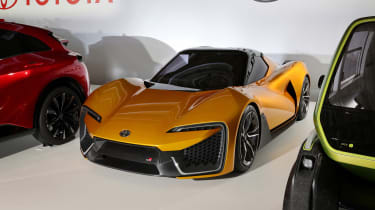 Toyota EV concept sports car