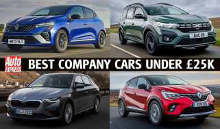 Best company cars under £25,000 - header image