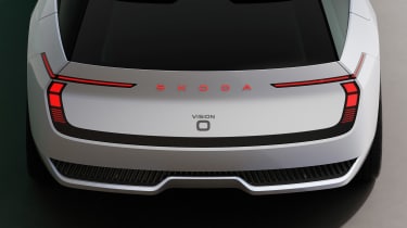 Skoda Vision O - rear detail