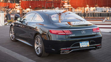 Mercedes S-Class coupe - rear