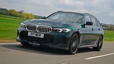 Alpina B3 Touring - front tracking