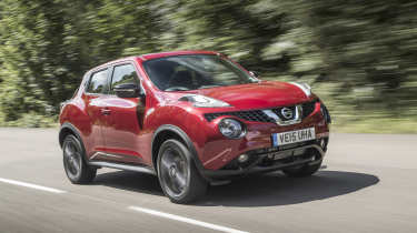 Used Car Hunter - Nissan Juke, front tracking 