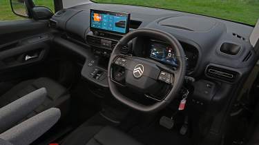 Citroen e-Berlingo - dashboard