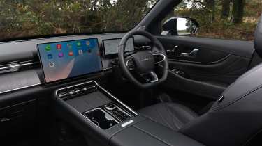 New Chery Tiggo 9 2025 UK review - interior