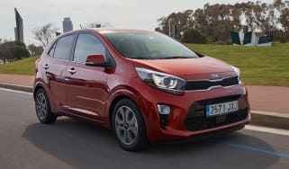 Kia Picanto 2017 - orange front tracking