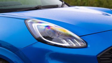 New Ford Puma - front headlights 