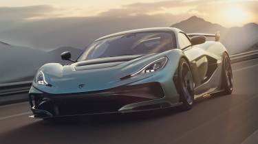 Rimac Nevera R - front action