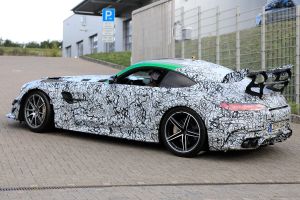 Mercedes AMG GT R Black Series - rear 3/4 tracking spy