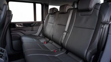Ineos Grenadier - rear seats