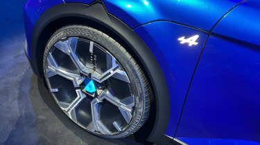 Alpine A390_β concept in Paris - wheel