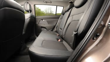 Kia Sportage 1.7 CRDi rear seats