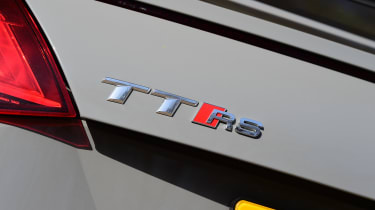 Audi TT RS - rear badge