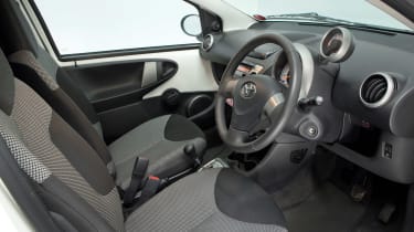 Used Toyota Aygo - front seats