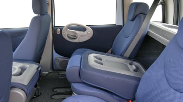Fiat Multipla mpv rear seats